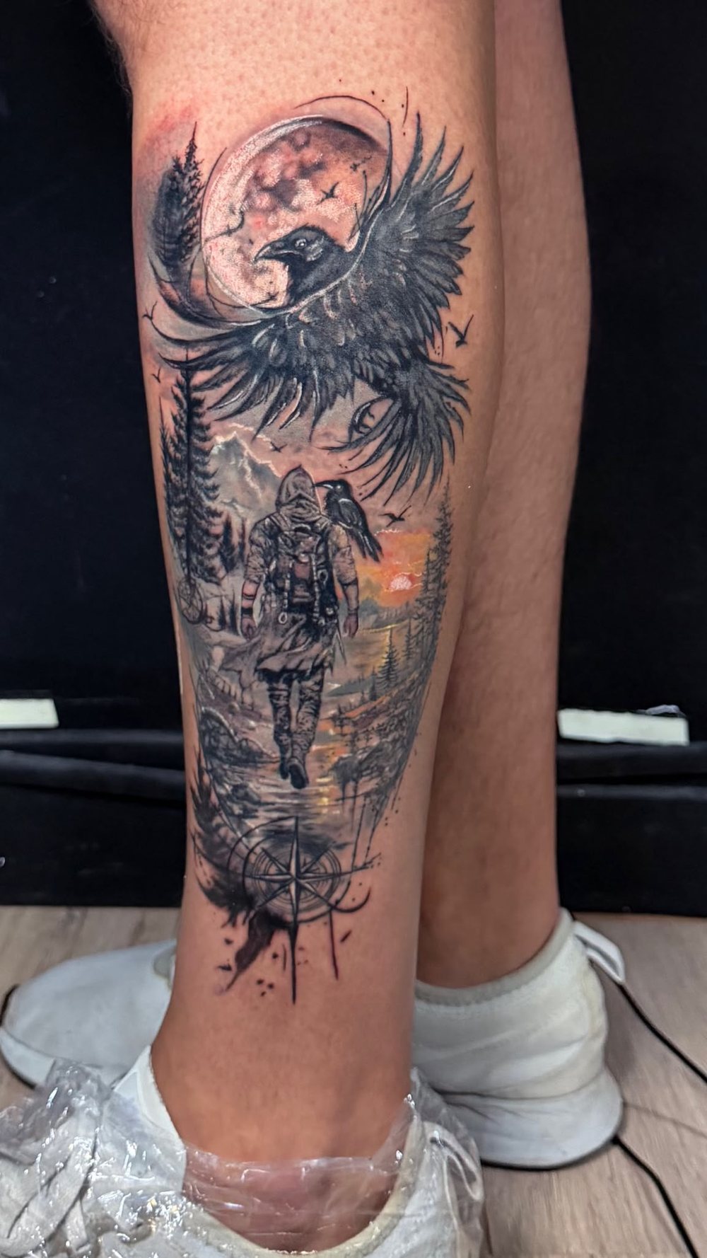 Corvo & paisagem